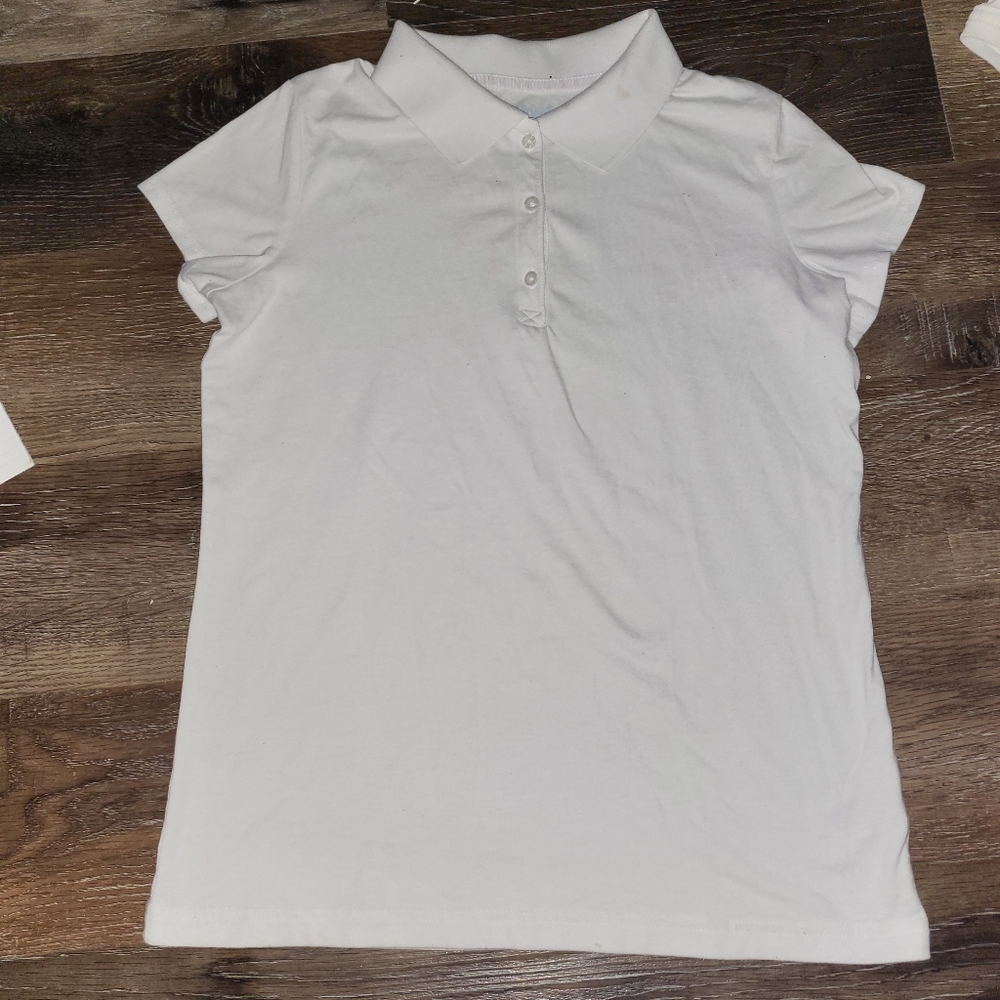 🏷🎒🩷white polo